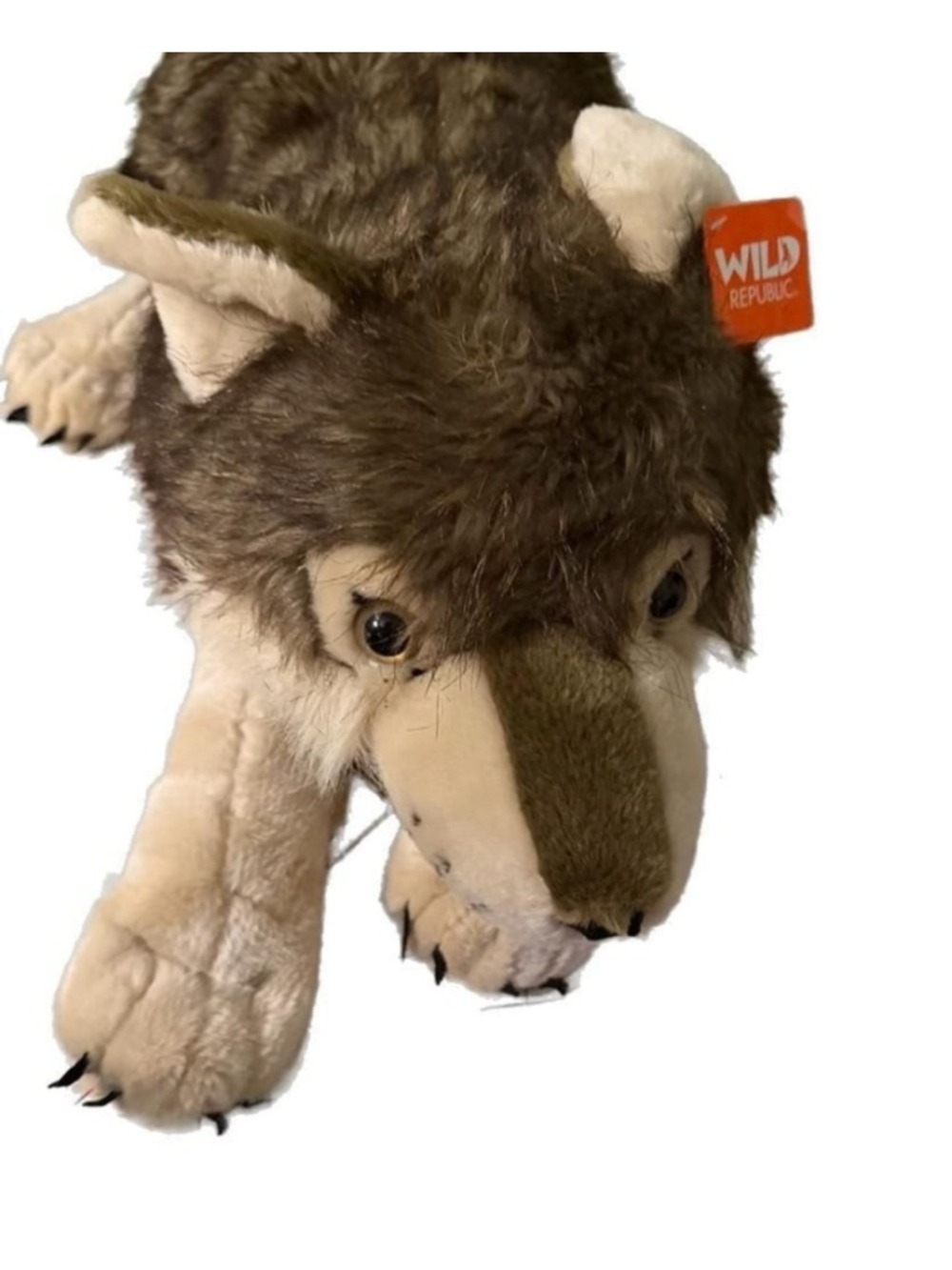 Wild Republic Cuddlekins CK Jumbo Wolf 30" Plush Stuffed Animal